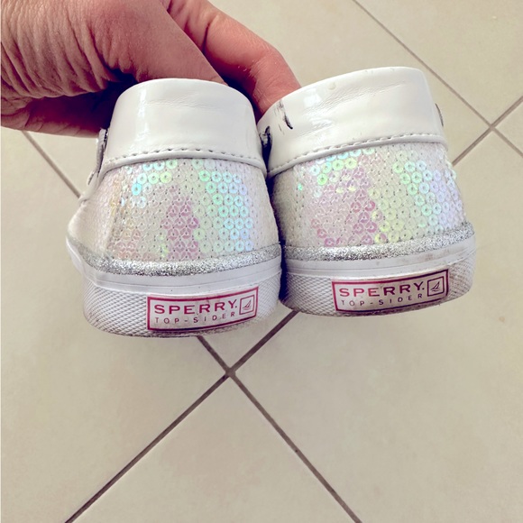 Sperry Women’s Top-sider White Bahama Shoes, Size US 4.5M - Picture 4 of 7